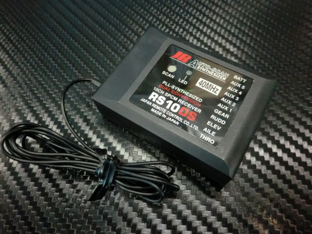 ★JR RS10DS 10チャンネル シンセサイザー レシーバー 40MHｚ★