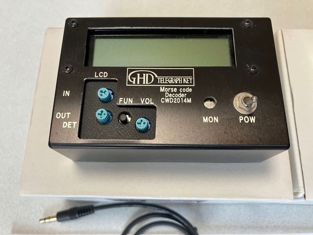 Yahoo!オークション - GHDキー CWD2014M モールス信号 解読器 CW解読器