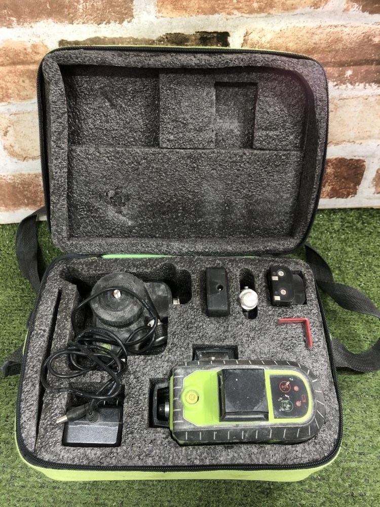 006□ジャンク品□フクダ グリーンレーザー墨出し器 MW-93T-2-3GJ