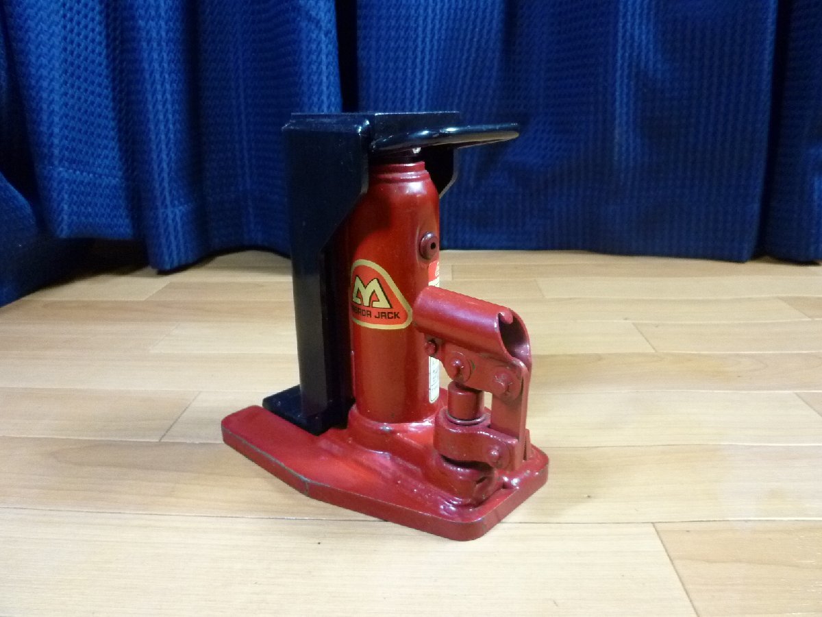 △ マサダ製作所 MHC-1.2T MASADA JACK 爪付油圧ジャッキ △ ② マサダ