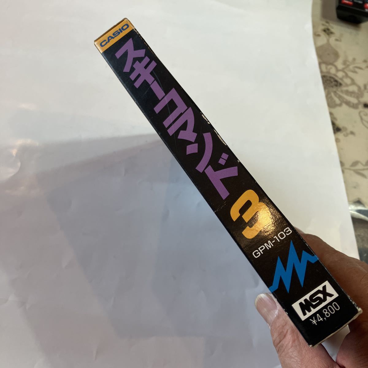 MSX ゲームソフト スキーコマンド ROMカートリッジ 元箱以外美品 取扱