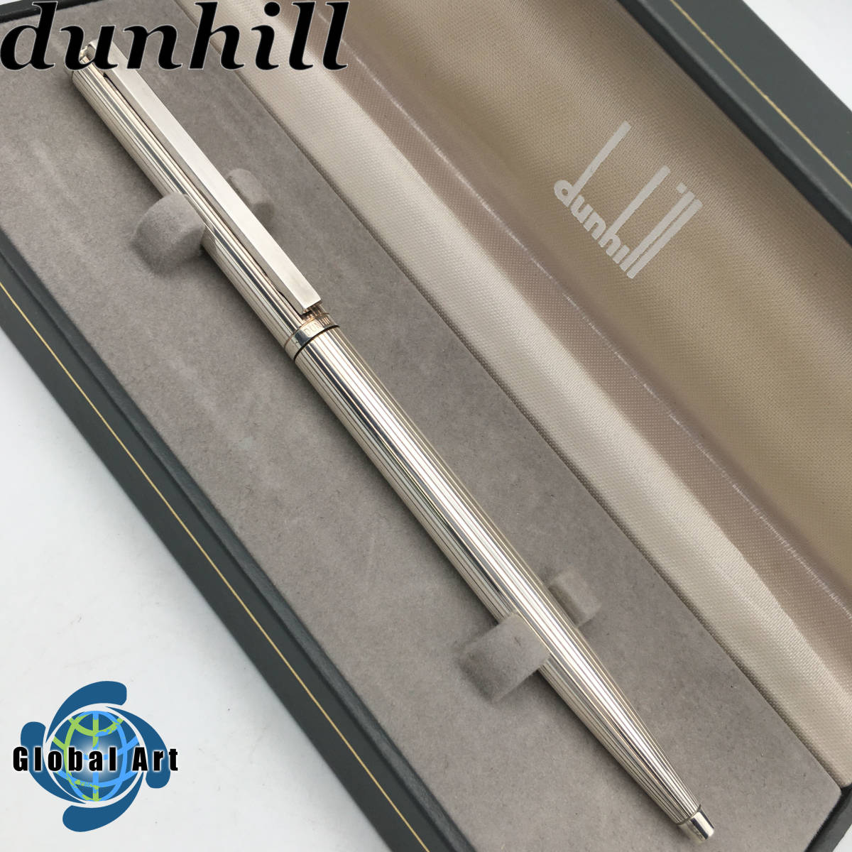 ☆D04379/dunhill ダンヒル/ボールペン/ツイスト式/ジェムライン/dロゴ
