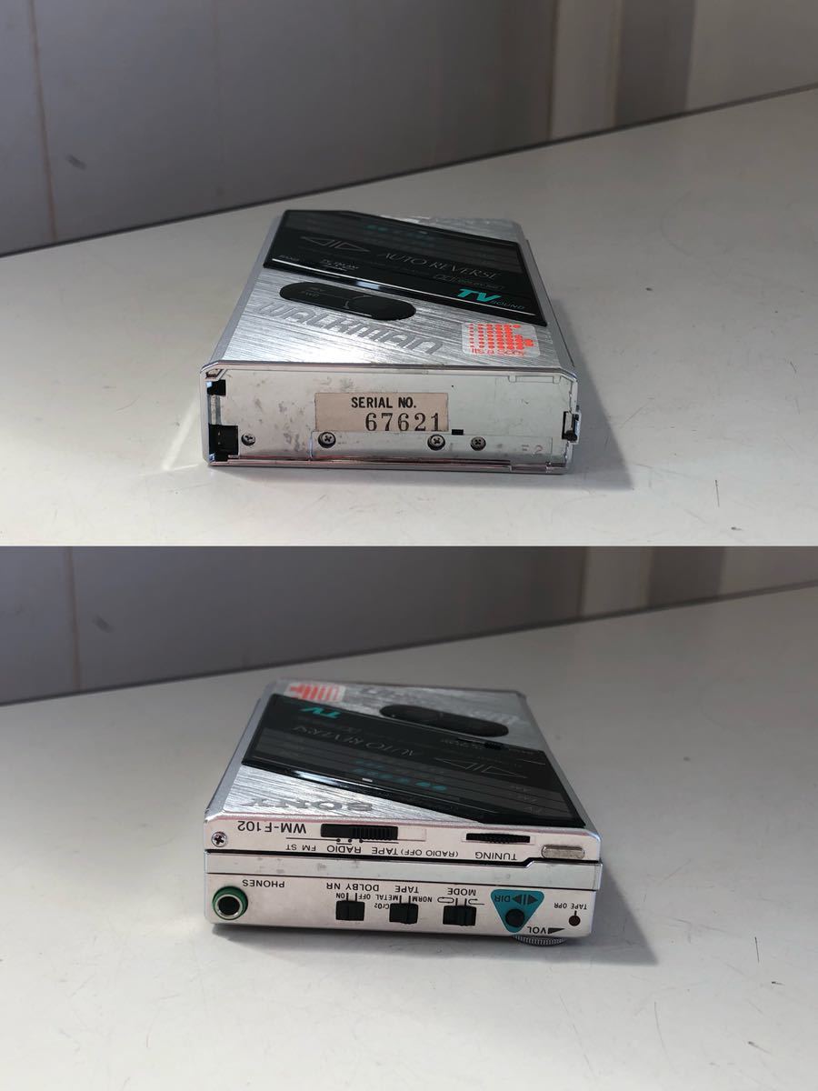 SONY WALKMAN カセットウォークマン WM-F102 ジャンク WM-F102 SONY