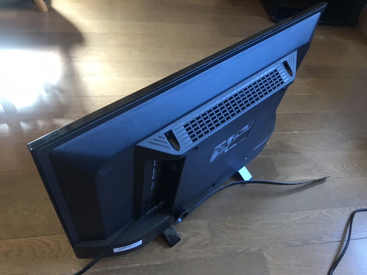 東芝 REGZA 24型液晶テレビ 24S24 2022年製 ジャンク品 故障 リモコン