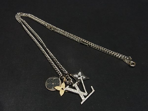 1円 LOUIS VUITTON ルイヴィトン M00522 ペンダント LV