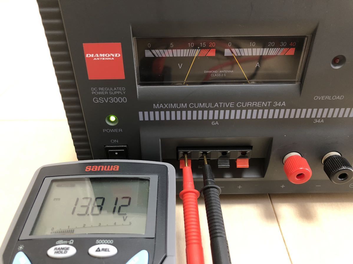 第一電波工業 GSV3000 直流安定化電源 34Aタイプ(中古)