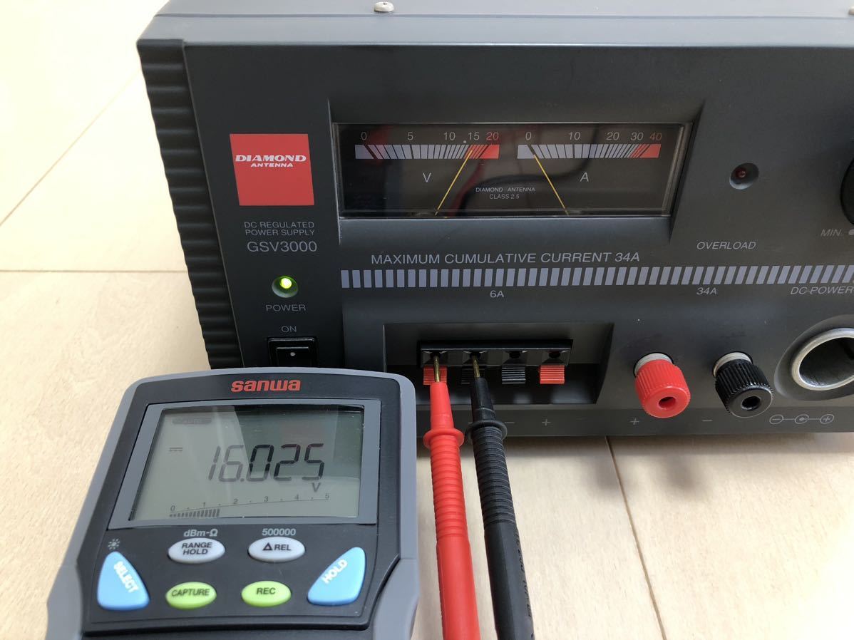 第一電波工業 GSV3000 直流安定化電源 34Aタイプ(中古)