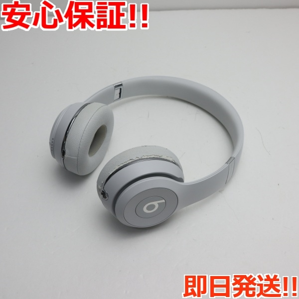 良品中古 Beats solo3 wireless MUH52PA/A サテンシルバー ワイヤレス
