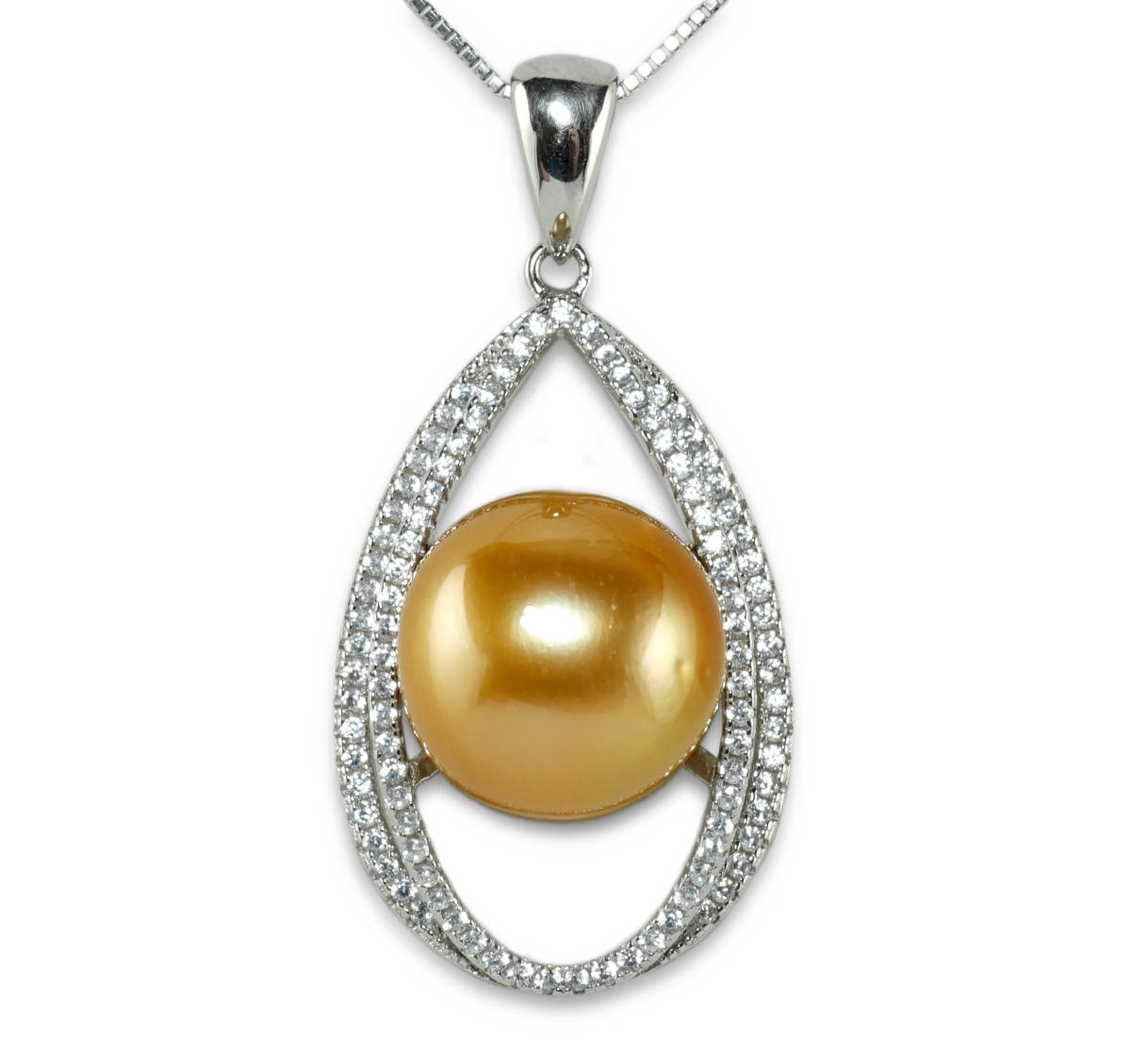 U★新品自社製作 天然南洋白蝶パール 最高級 傷少なめ 茶金カラー 13.7mm SV ペンダントトップ 宝石 ジュエリー jewelry