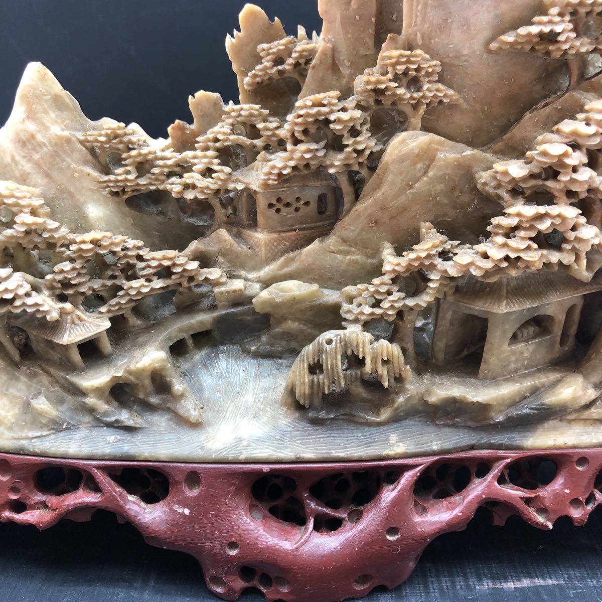 中国 古玩 寿山石 彫刻