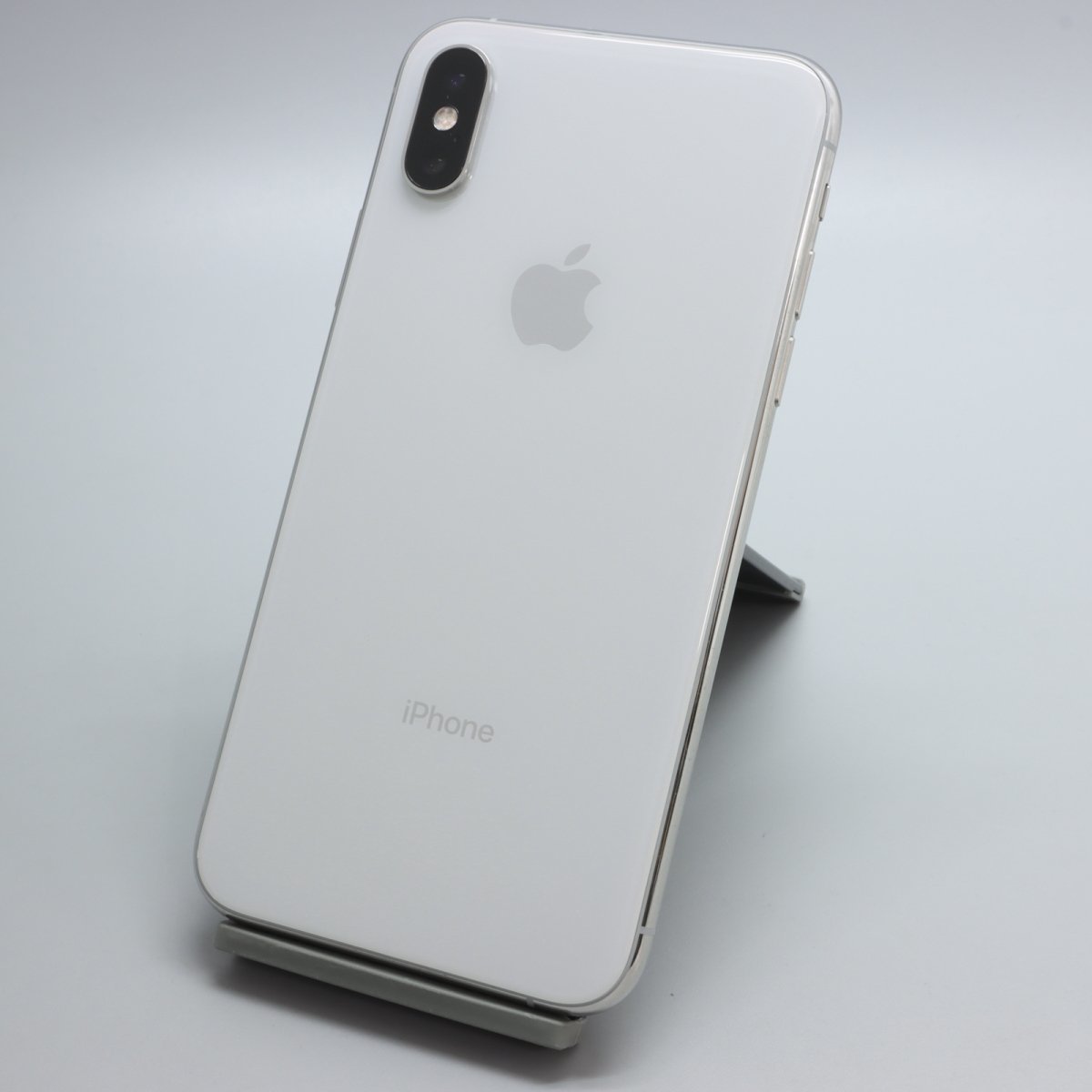 Apple iPhoneXS 64GB Silver A2098 MTAX2J/A バッテリ80% ■SIMフリー★Joshin2291【1円開始・送料無料】