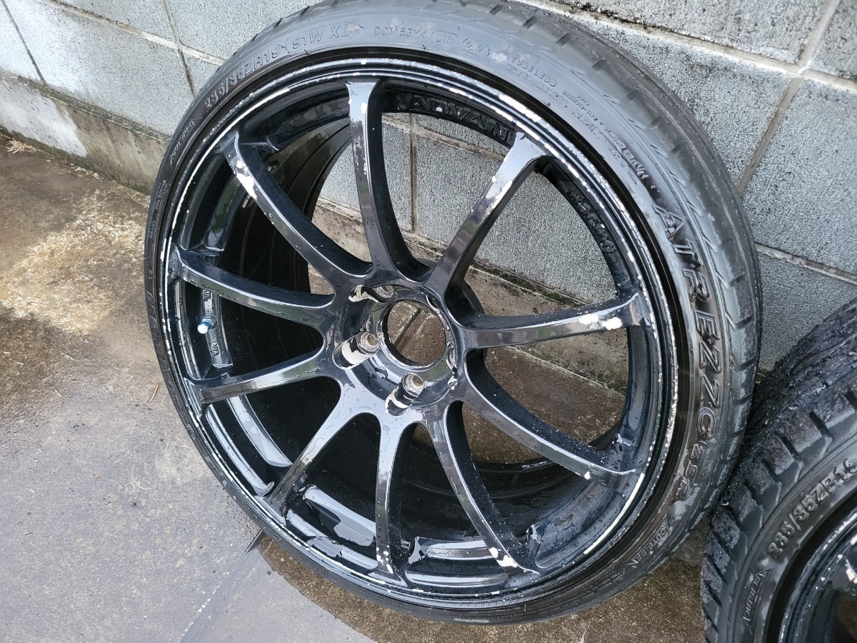 ADVAN RS 19インチ 5H114.3 4本 ドリケツ 軽量 アリスト/マークX 