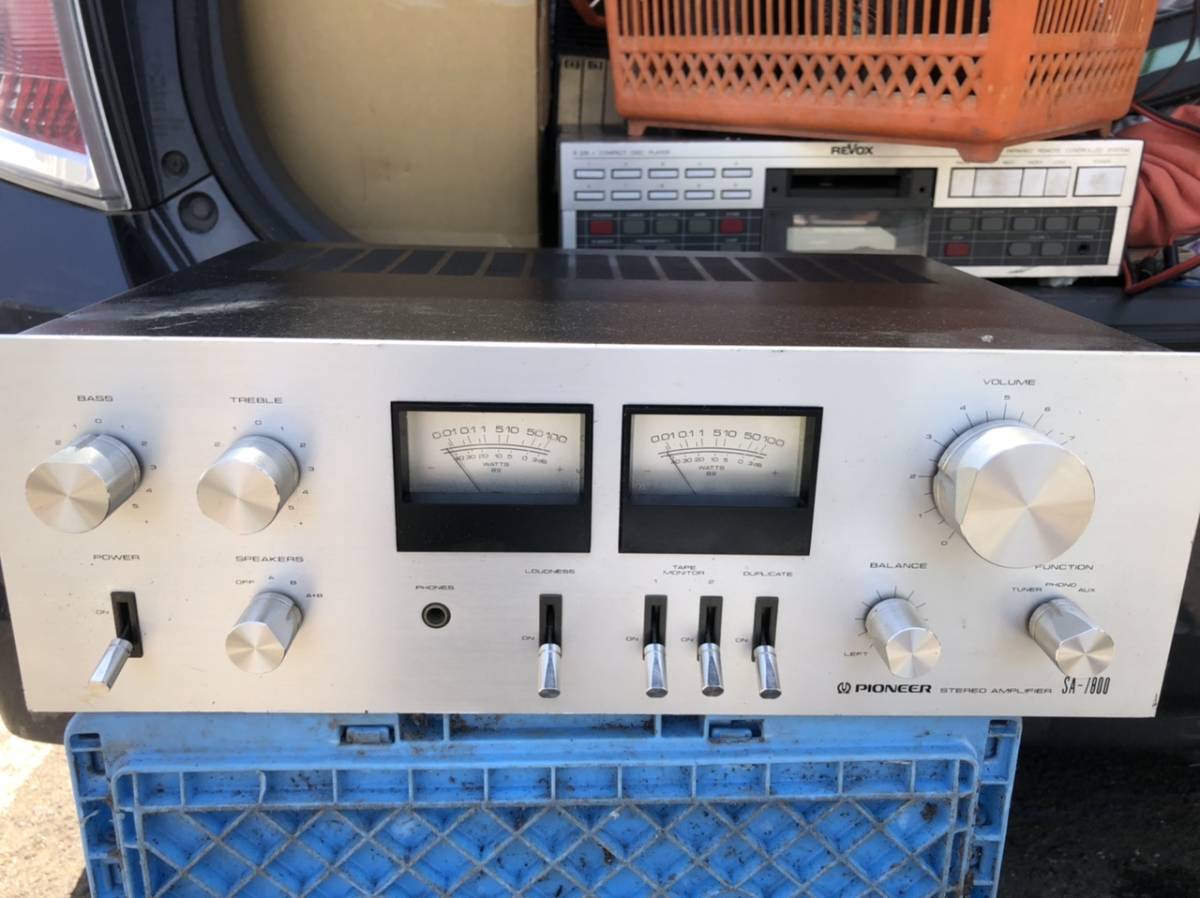 SA-7800 Pioneer パイオニア PIONEER ステレオアンプ※通電のみ確認