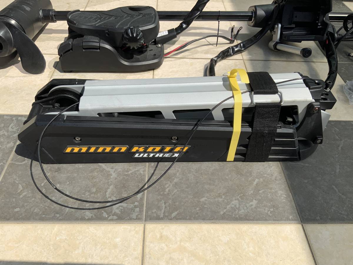 ミンコタ ウルトレックス i-Pilot LINK 112lbs 36V 中古品 程度良(バス 