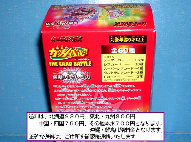 金色のガッシュベル CARD 滅紫の野望 構築済みカードセット Ex-071 5840