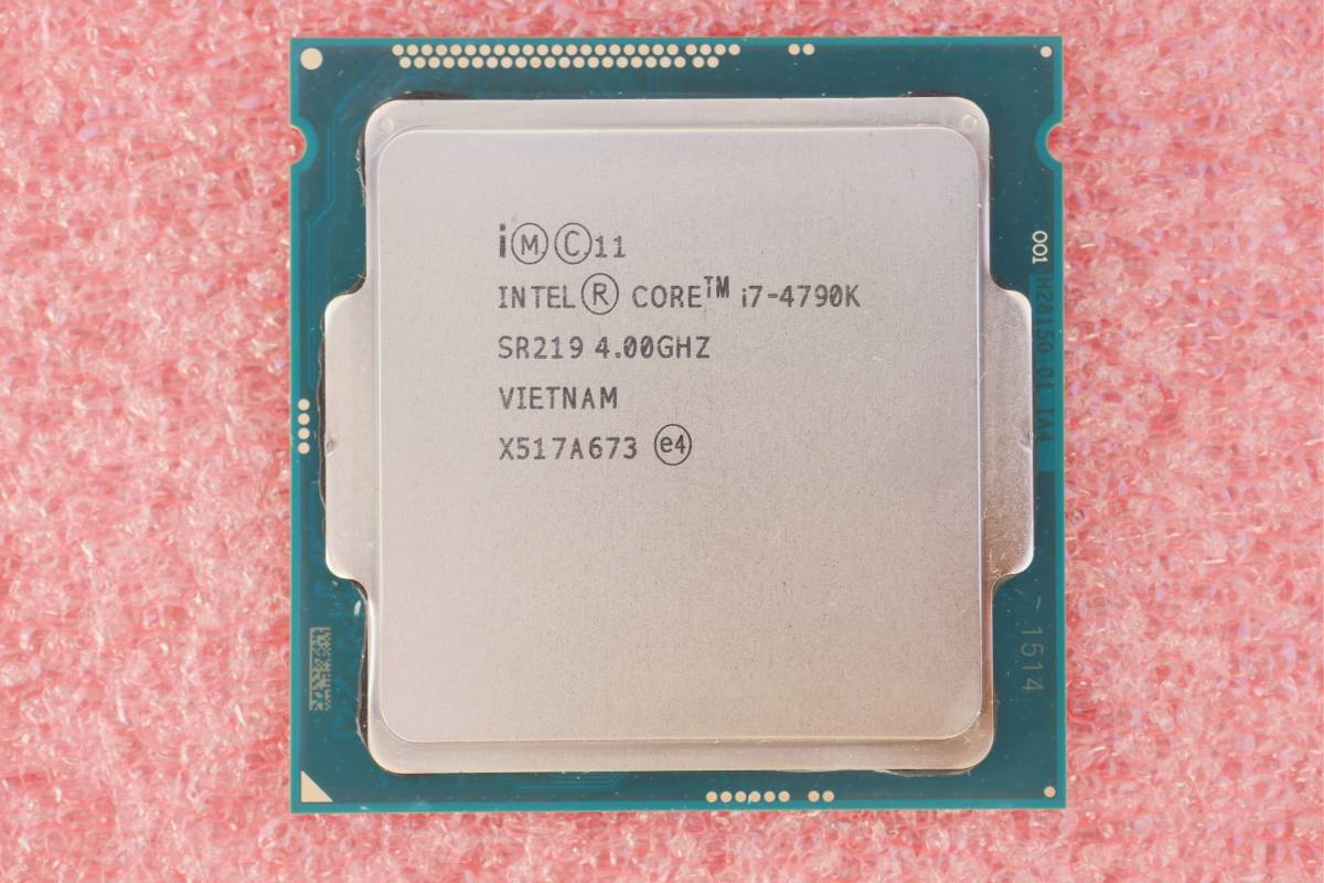 □動作確認済□Intel Core i7 4790K SR219 LGA1150 送料全国210円から