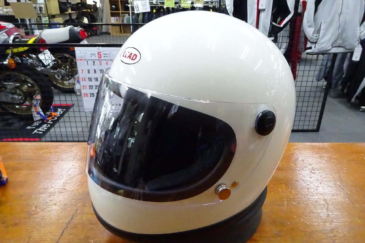 リード工業 RX-200R フルフェイスヘルメット 白 サイズ フリー 