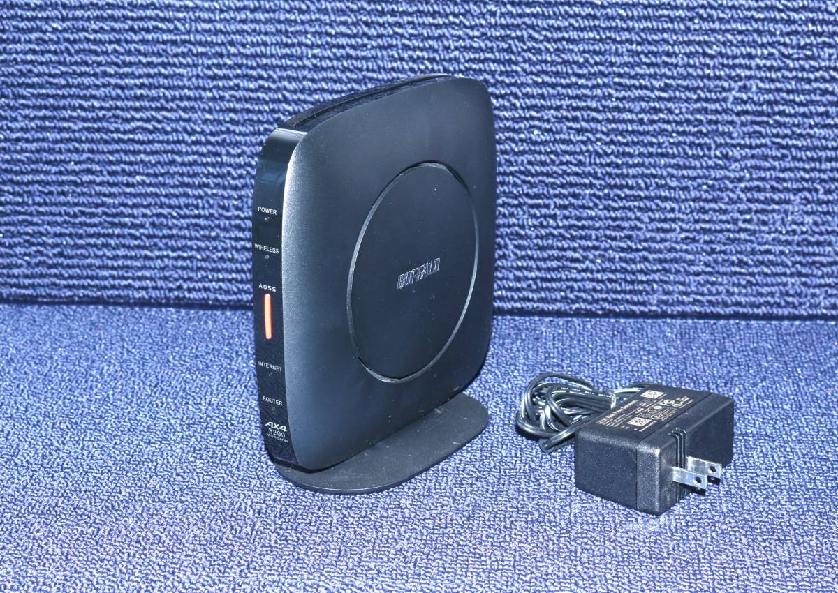 BUFFALO WSR-3200AX4S / BUFFALO Wi-Fi 6 (11ax) 対応 タンダードモデル Wi-Fiルーター・ ネット接続確認