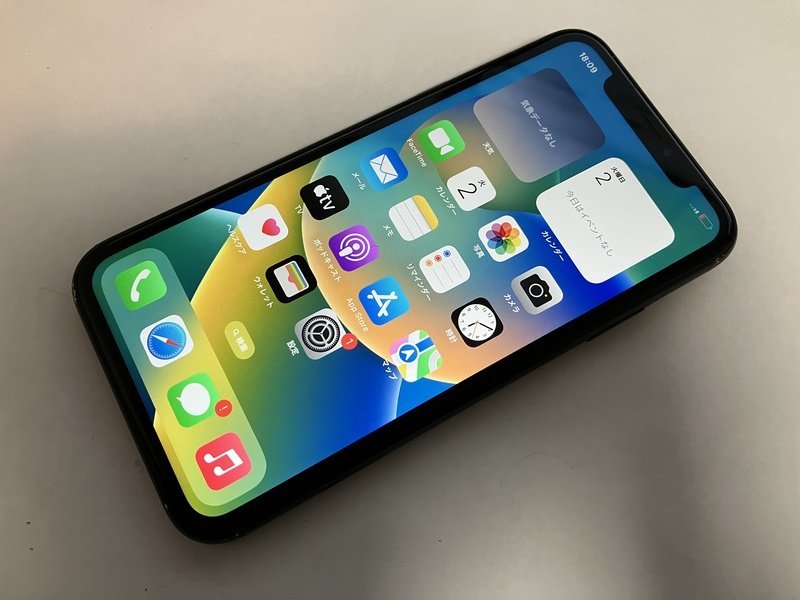 FD736 SIMフリー iPhoneXR ブラック 64G ジャンク ロックOFF ブラック