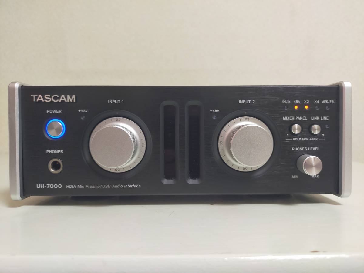 タスカム TASCAM UH-7000 マイクプリアンプ オーディオ