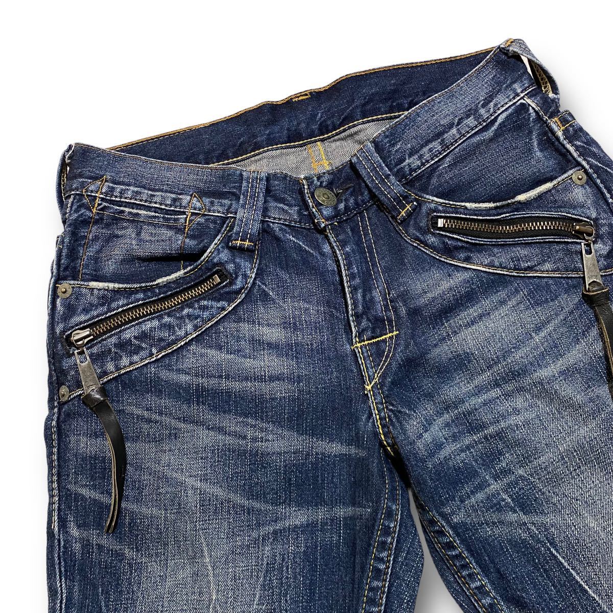 Levi''s リーバイス NE507-0005 ブーツカット フラップジッパーデザイン デニム パンツ ジーンズ サイズ32
