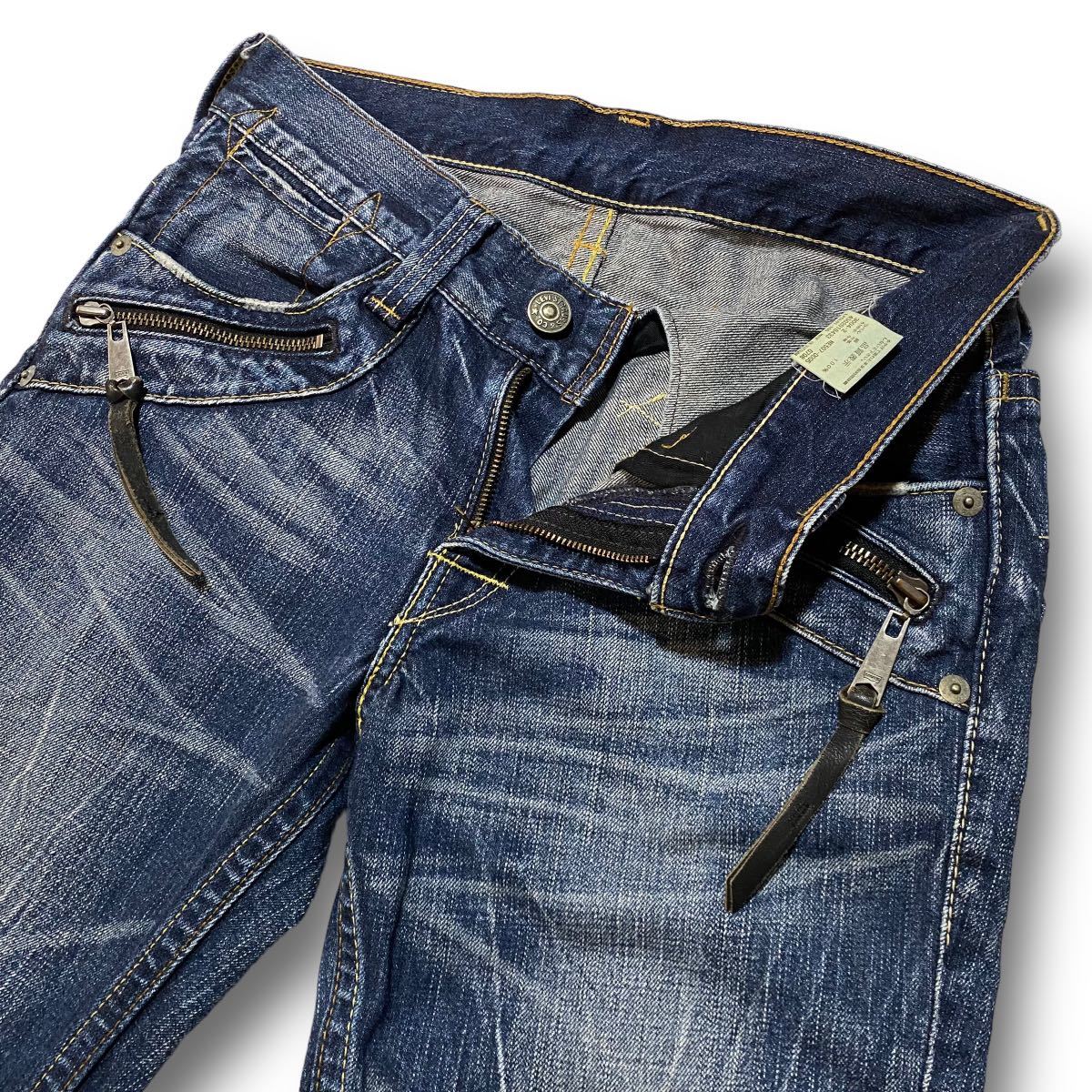 Levi''s リーバイス NE507-0005 ブーツカット フラップジッパーデザイン デニム パンツ ジーンズ サイズ32