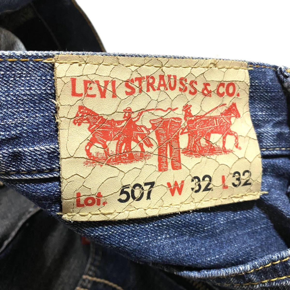 Levi''s リーバイス NE507-0005 ブーツカット フラップジッパーデザイン デニム パンツ ジーンズ サイズ32