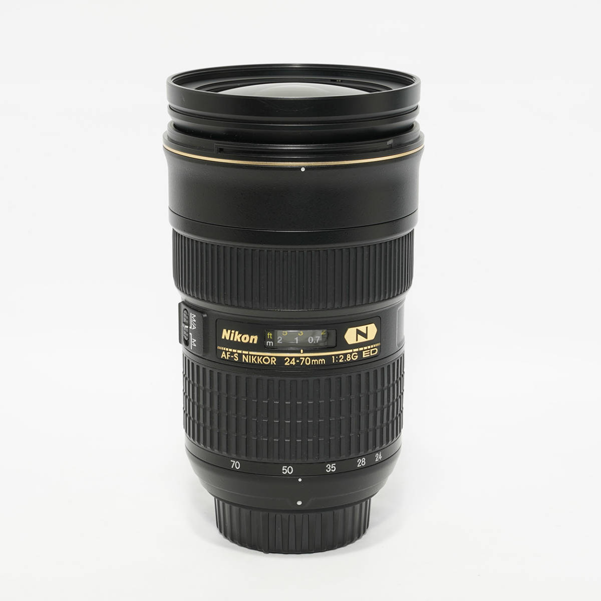 即決 動作保証 ニコン AF-S NIKKOR 24-70mm F2.8G ED 箱、ケース付き
