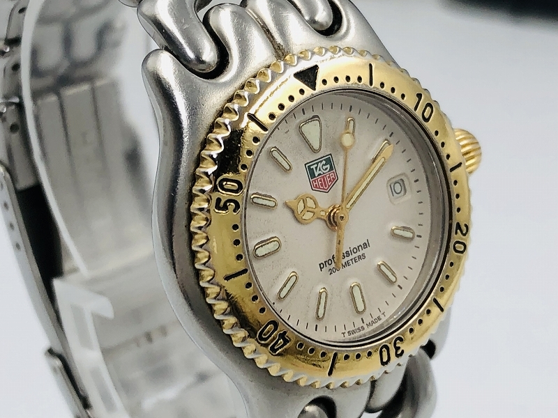 稼働品 TAG HEUER タグホイヤー S95.815 セル プロフェッショナル 200M 
