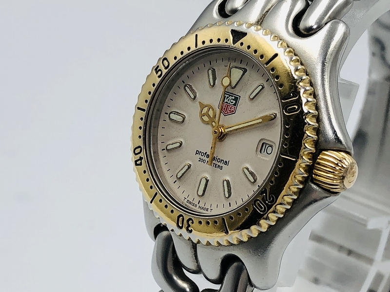稼働品 TAG HEUER タグホイヤー S95.815 セル プロフェッショナル 200M