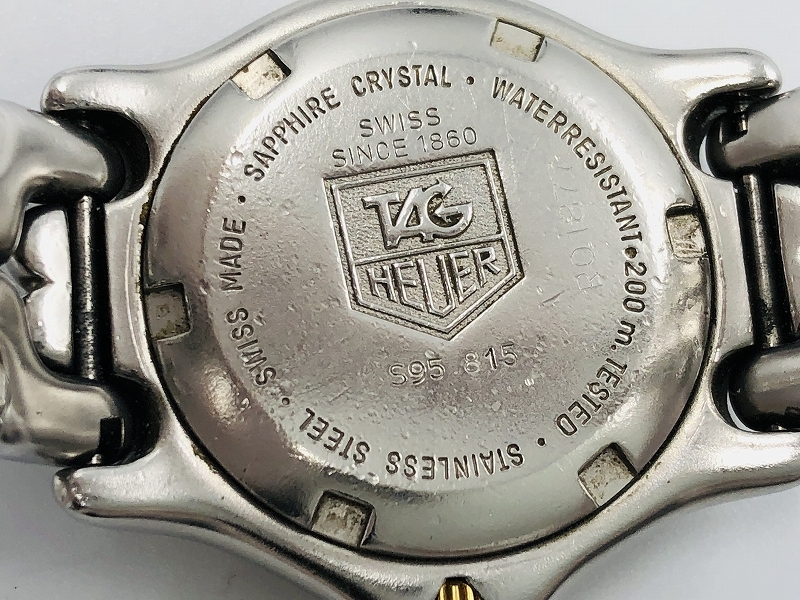 稼働品 TAG HEUER タグホイヤー S95.815 セル プロフェッショナル 200M