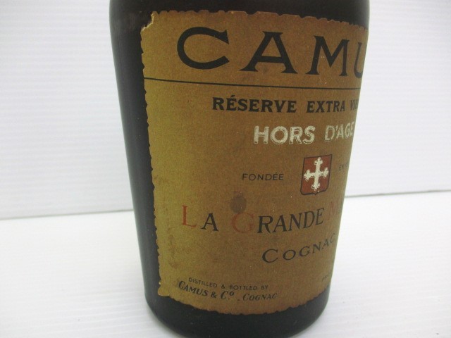 5-60】CAMUS RESERVE EXTRA VIEILLE HORS D'AGE LA GRANDE MARQUE
