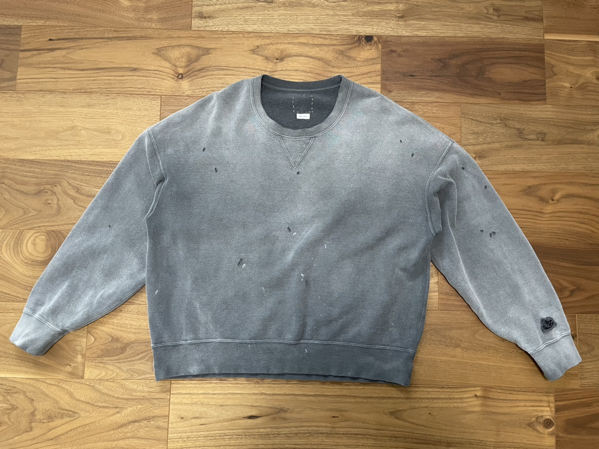 visvim AMPLUS SB SWET L/S CRASH ict wmv sports cntrary dept