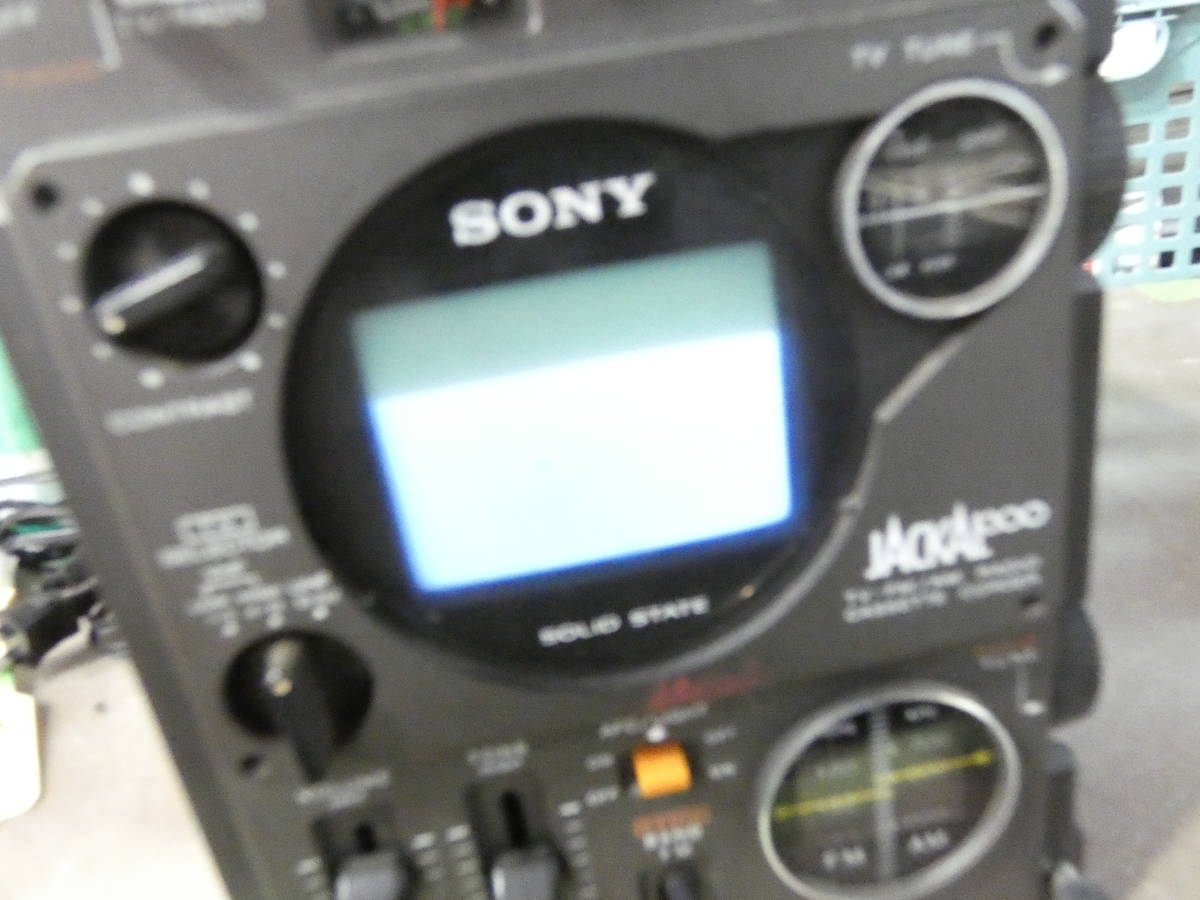 SONY ソニー FX-300 JACKAL 初代ジャッカル TV-FM/AM RECEIVER CASSET