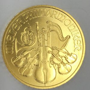 ウィーン フィルハーモニー 金貨のYahoo!オークション(旧ヤフオク!)の
