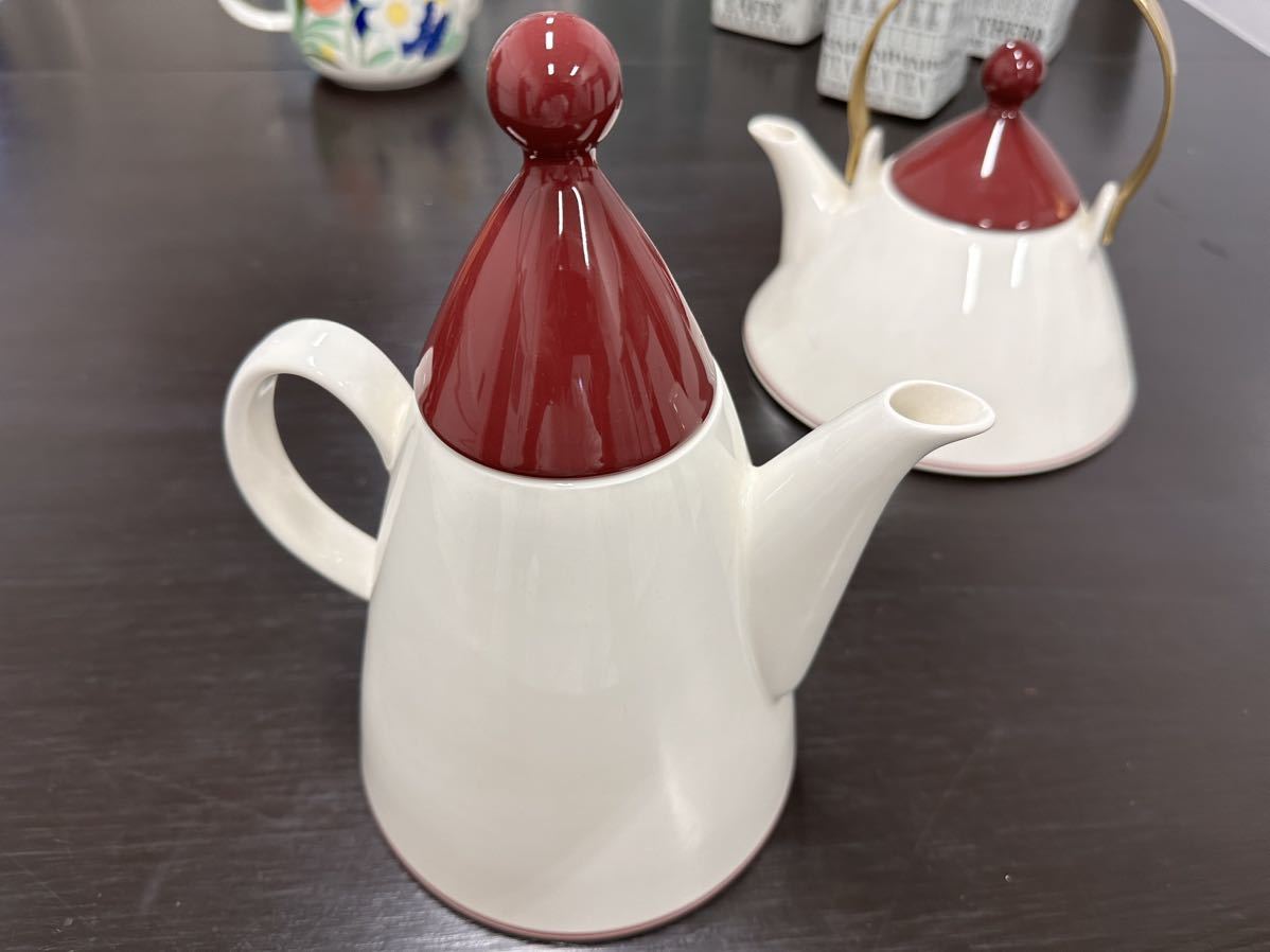 【得価，豊富な】 Arabia Finland Harlekin Red Top アラビア コーヒーポット 北欧 ビンテージ(アラビア)｜売買されたオークション情報、yahooの商品情報をアーカイブ公開 - オークファン アラビア