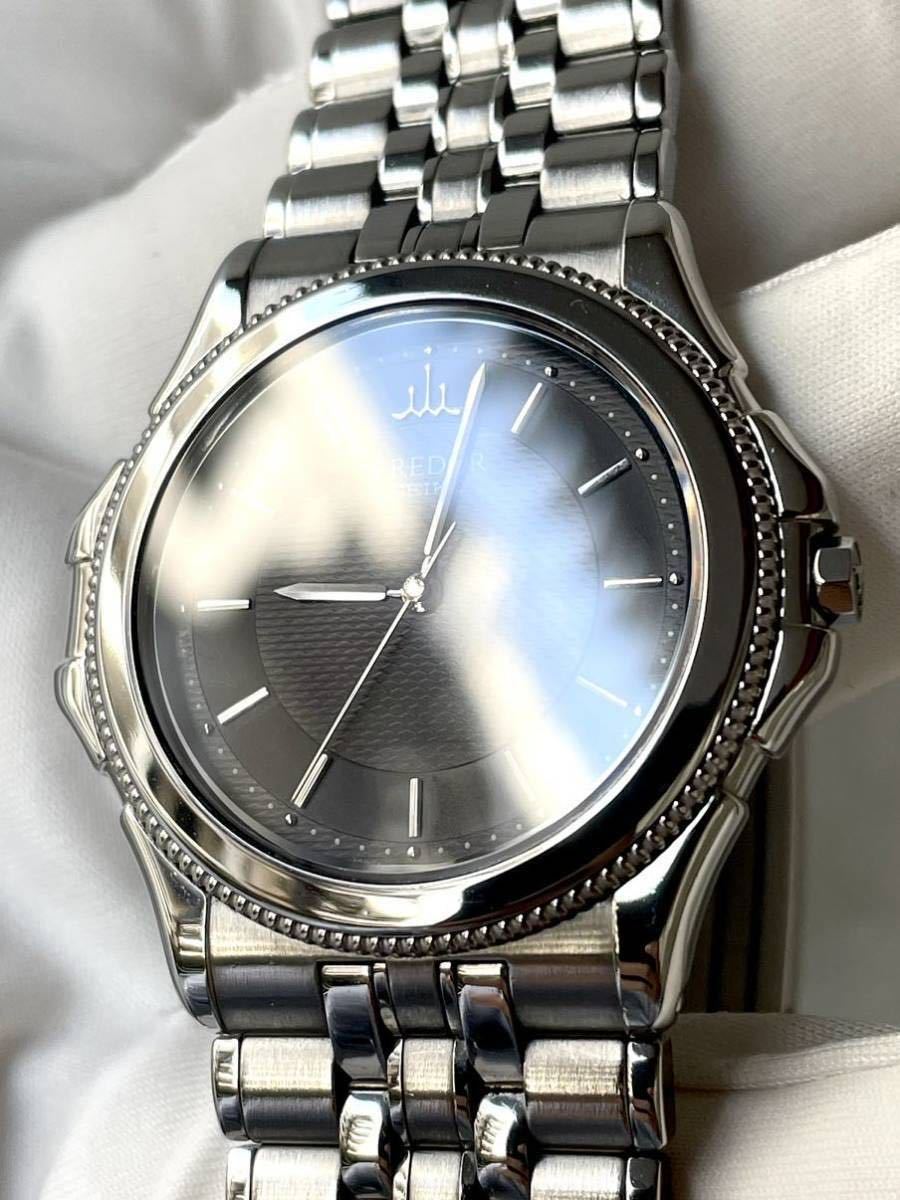 1円スタート！◇レアなブラック！良品 クレドール 8J81-6A20 18KTWG  