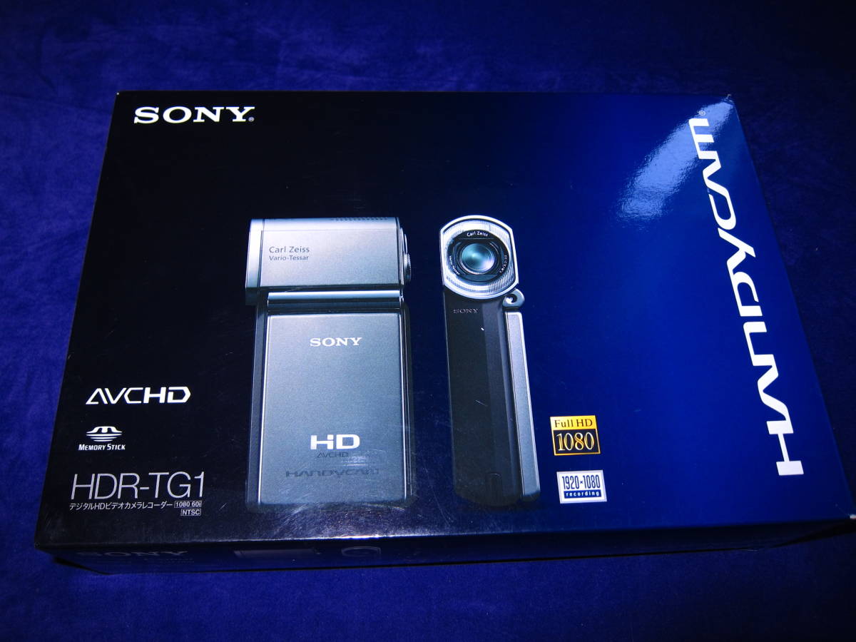 動作品 SONY SONY HDRーTG1 美品完動品 フルHD HANDYCAM HDR-