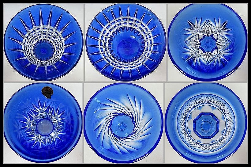 ZEROnet]▽カメイガラス クリスタルダルク 切子 ワイングラス ショット