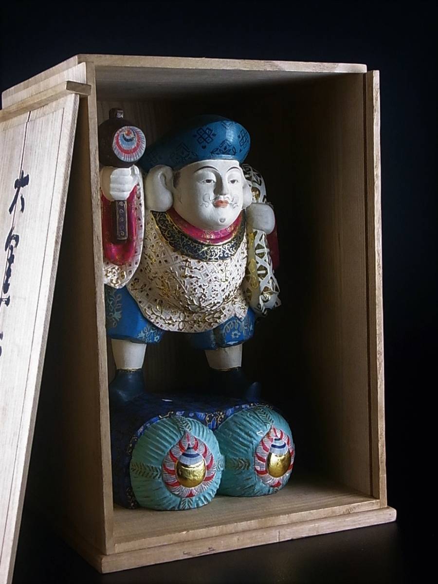 平櫛田中 | 彩色 福聚大黒天 「平櫛田中大黒天」の落札相場・落札価格 平櫛