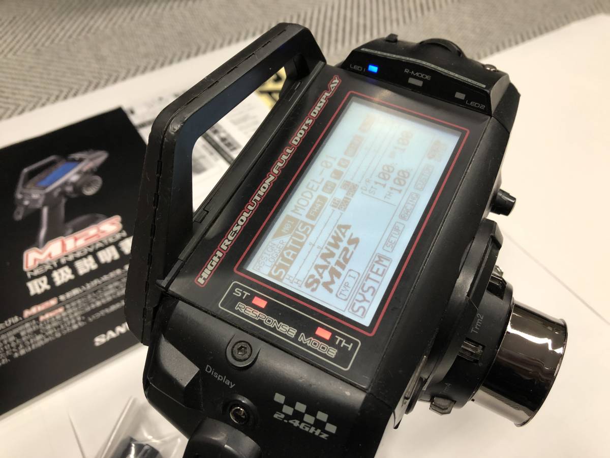 中古】サンワ M12S-RS プロポ本体 取説あり おもちゃ、ゲーム