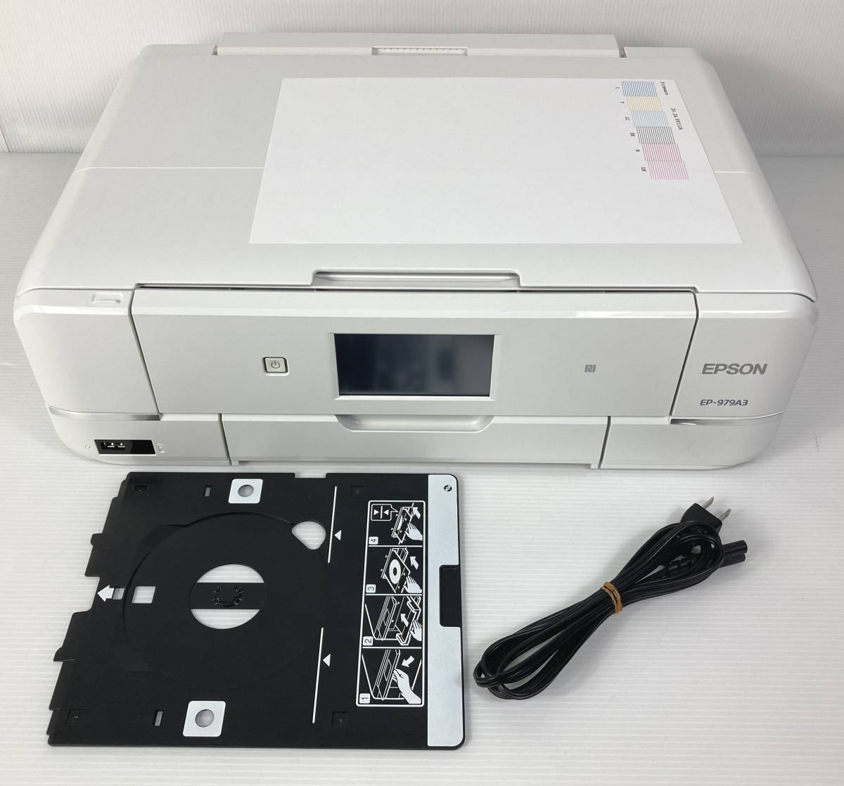 【動作良好／美品】EPSON エプソン プリンター A3 インクジェット 複合機 カラリオ EP-979A3（D2367）_1