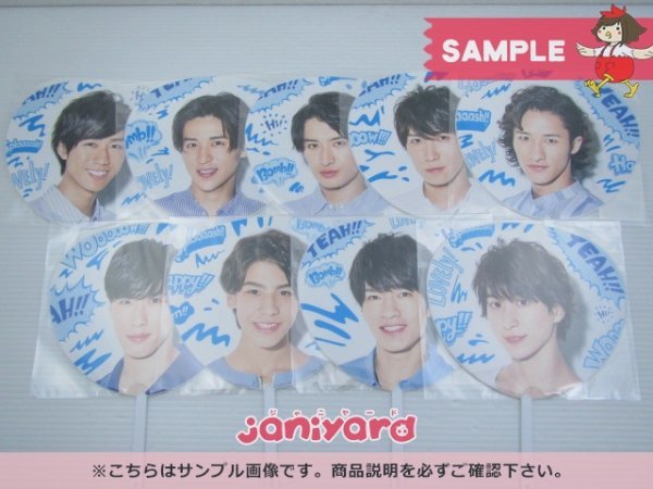 Snow Man うちわ Summer Paradise 2019 サマパラ ミニうちわ 9点セット