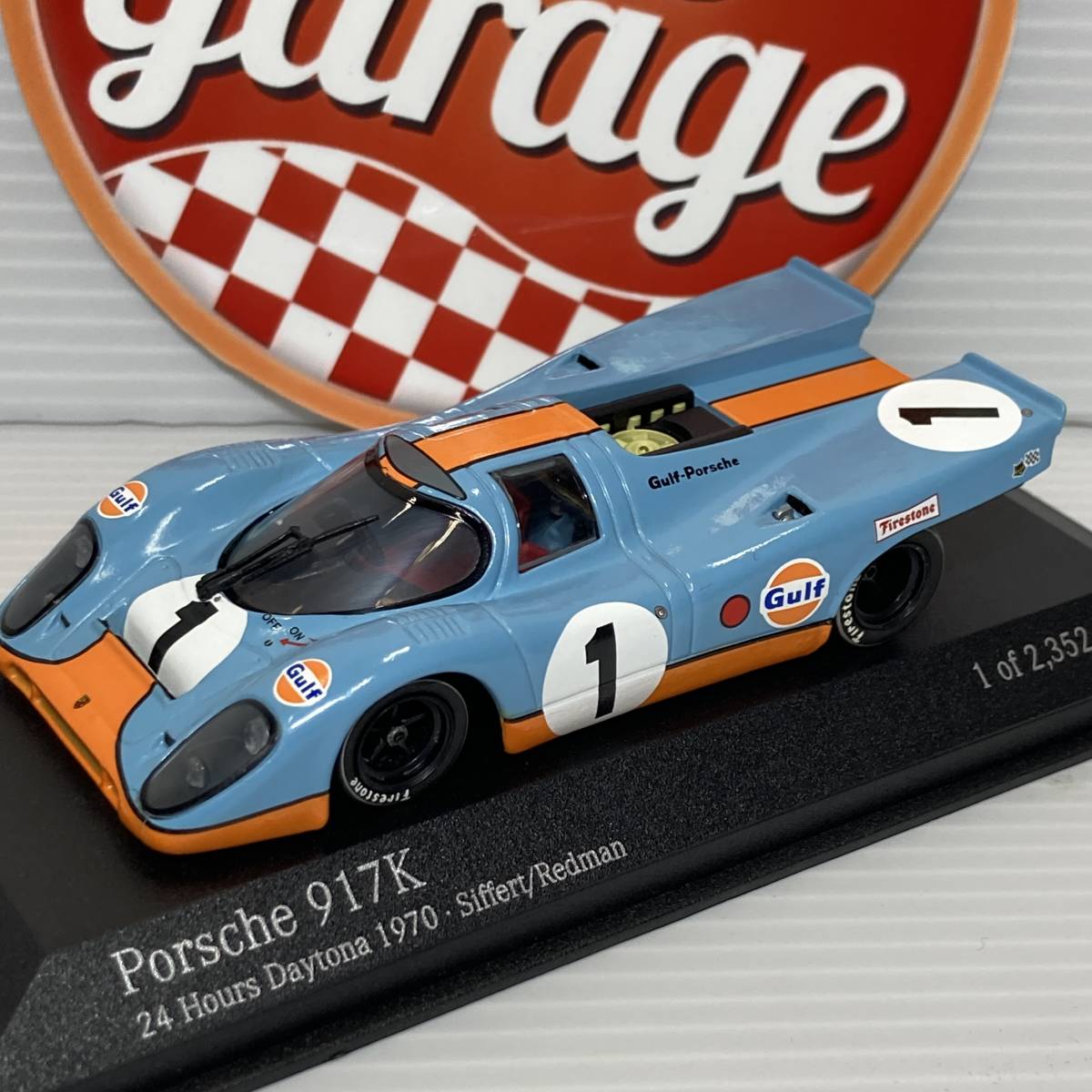 1/43 ミニチャンプス ポルシェ 917K デイトナ #1 1970 ガルフ GULF
