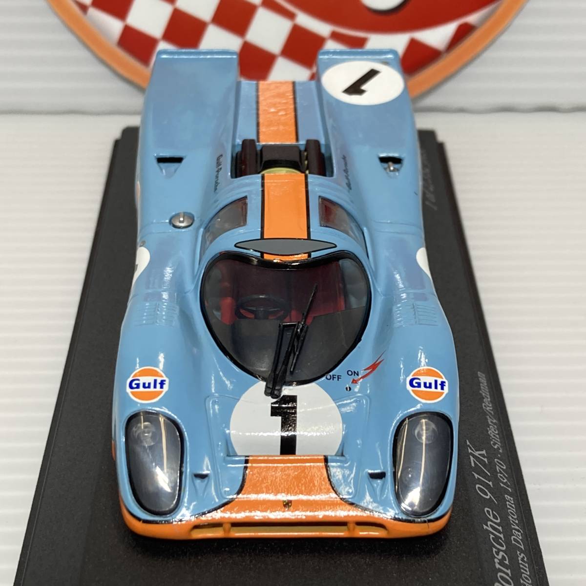 1/43 ミニチャンプス ポルシェ 917K デイトナ #1 1970 ガルフ GULF