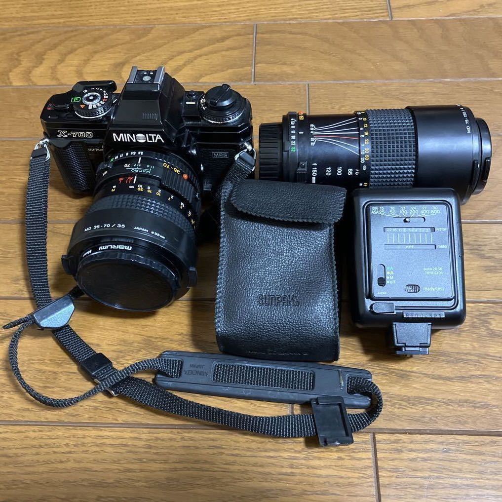【美品】ミノルタ X-700 ブラック #2913763 X-700 MINOLTA ミノルタ 35-70mm Minolta 50996｜カメラのことなら㈱八
