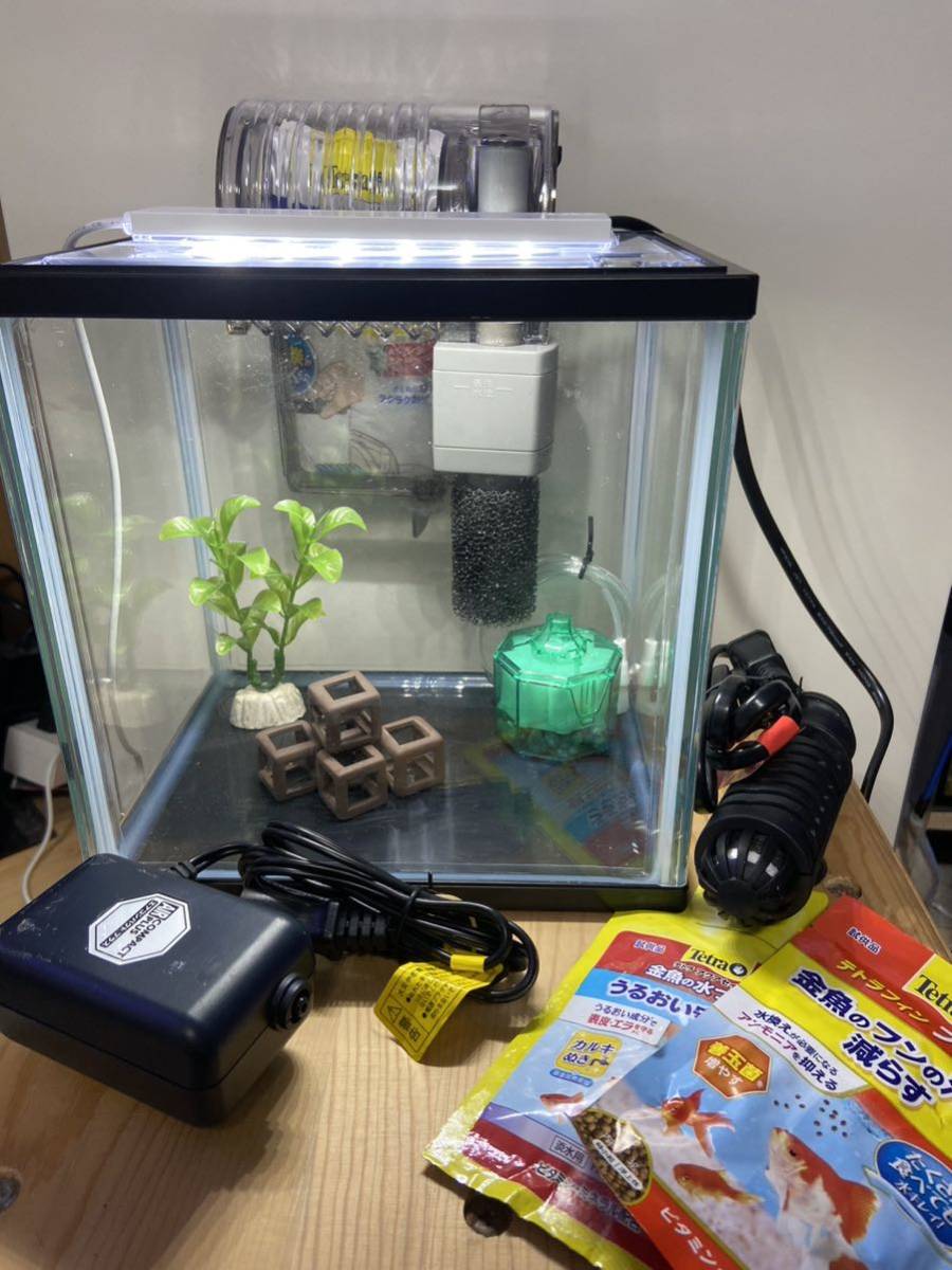 ヒーター 水槽用品 アクア カバー LEDライト エアーポンプ