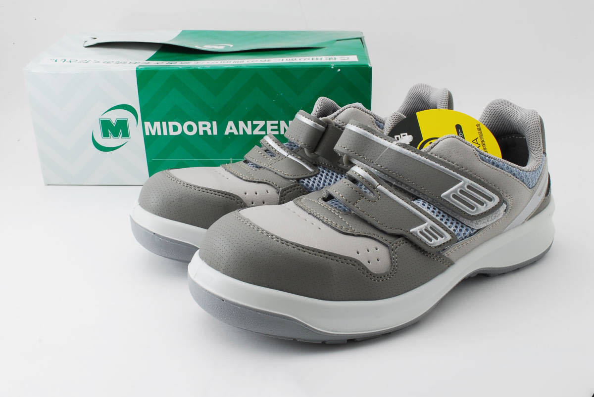 未使用】 ミドリ安全 MIDORI 安全靴 静電保護靴 セフティースニーカー