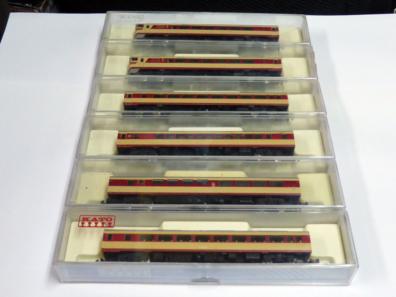 KATO カトー 鉄道模型 北斗 82系特急形気動車 Nゲージ 607 キハ82×2 608 キハ80 609 キロ80 610 キシ80 6008 キハ80 6車両 程度良です