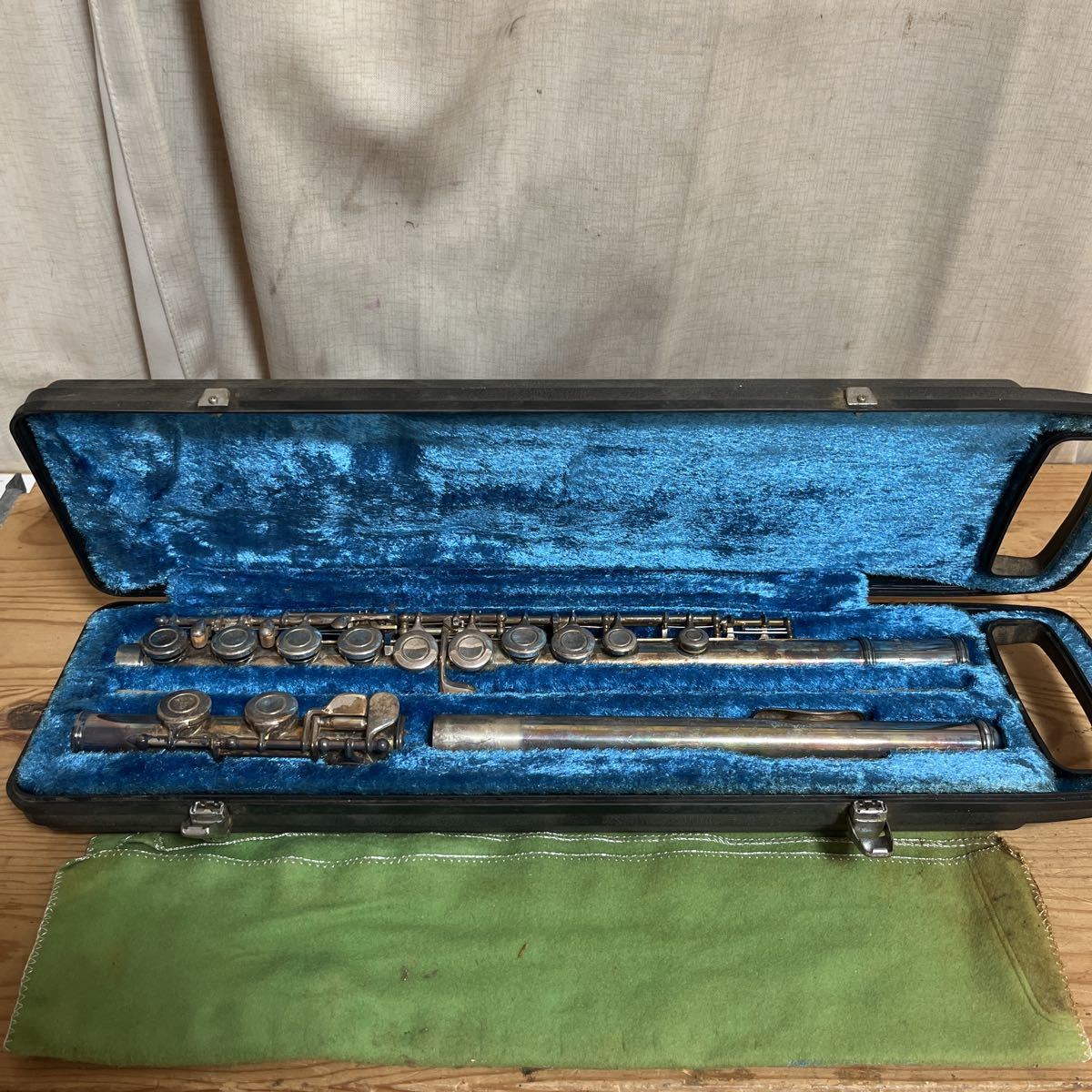 ニッカン IMPERIALE フルート カバードキィ？管楽器 日本製 ハード 